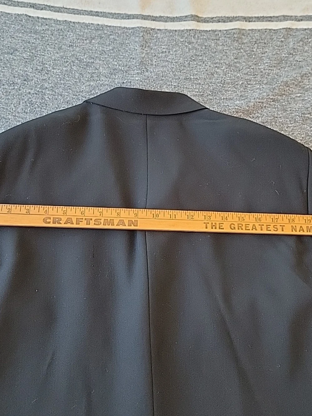 Banana Republic Jacket Men's 44L‎ Black 3 Button Blazer Suit Coat Classic Formal